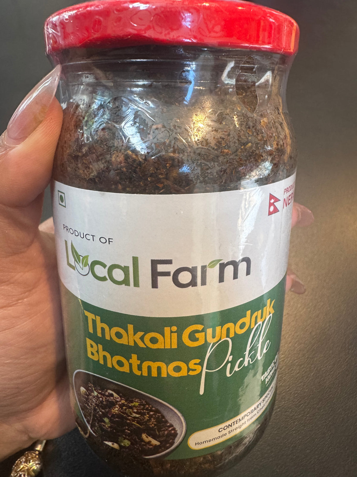 Gundruk Bhatmas Pickle