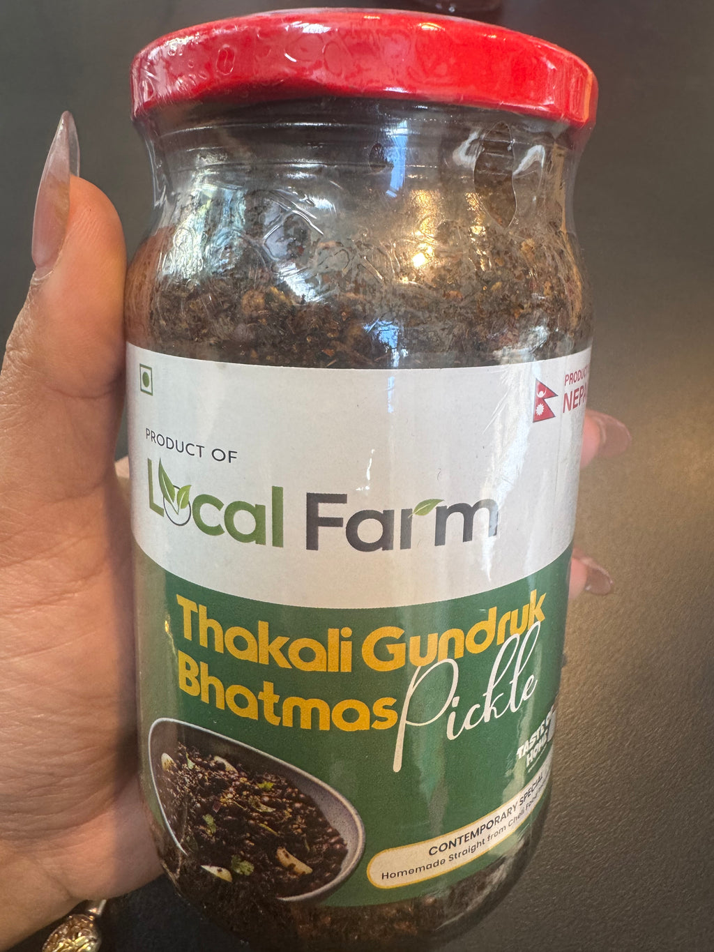 Gundruk Bhatmas Pickle