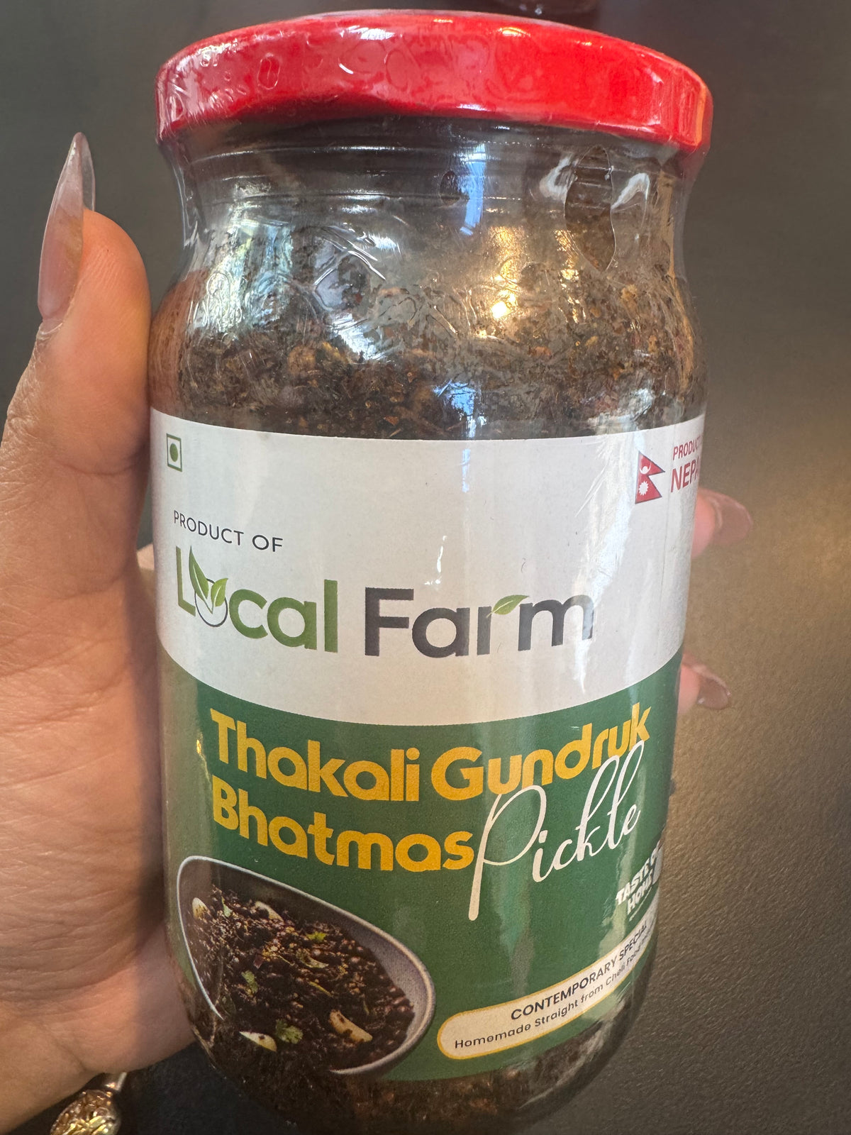 Gundruk Bhatmas Pickle