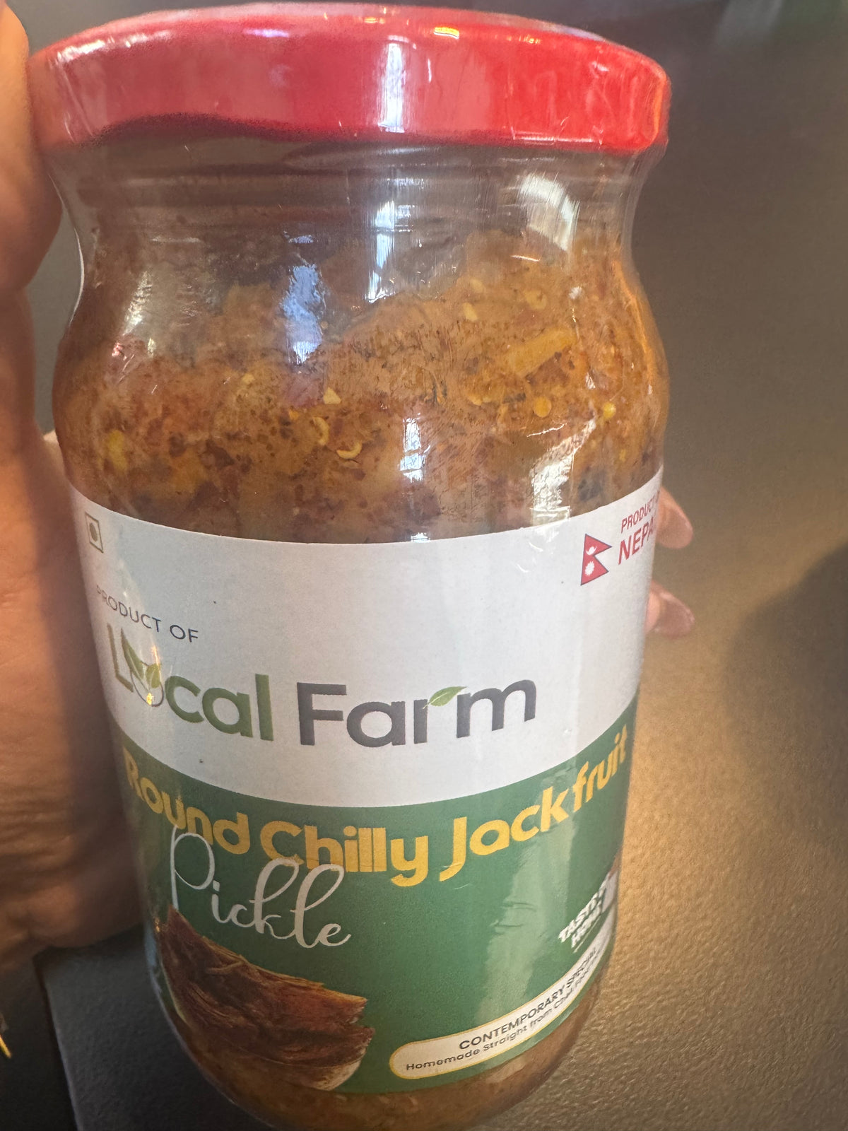Jackfruit chilly pickle