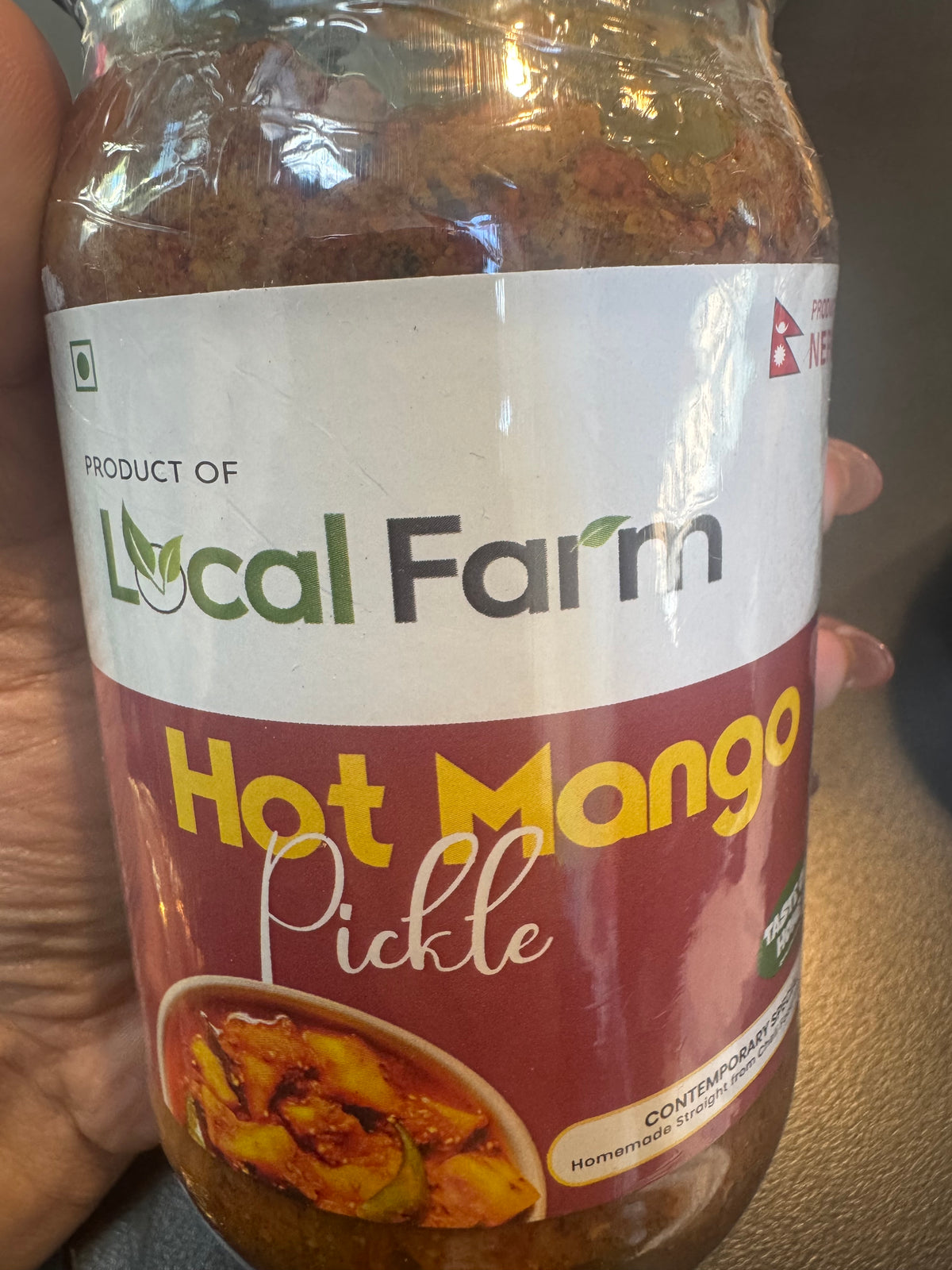 Hot Mango Pickle