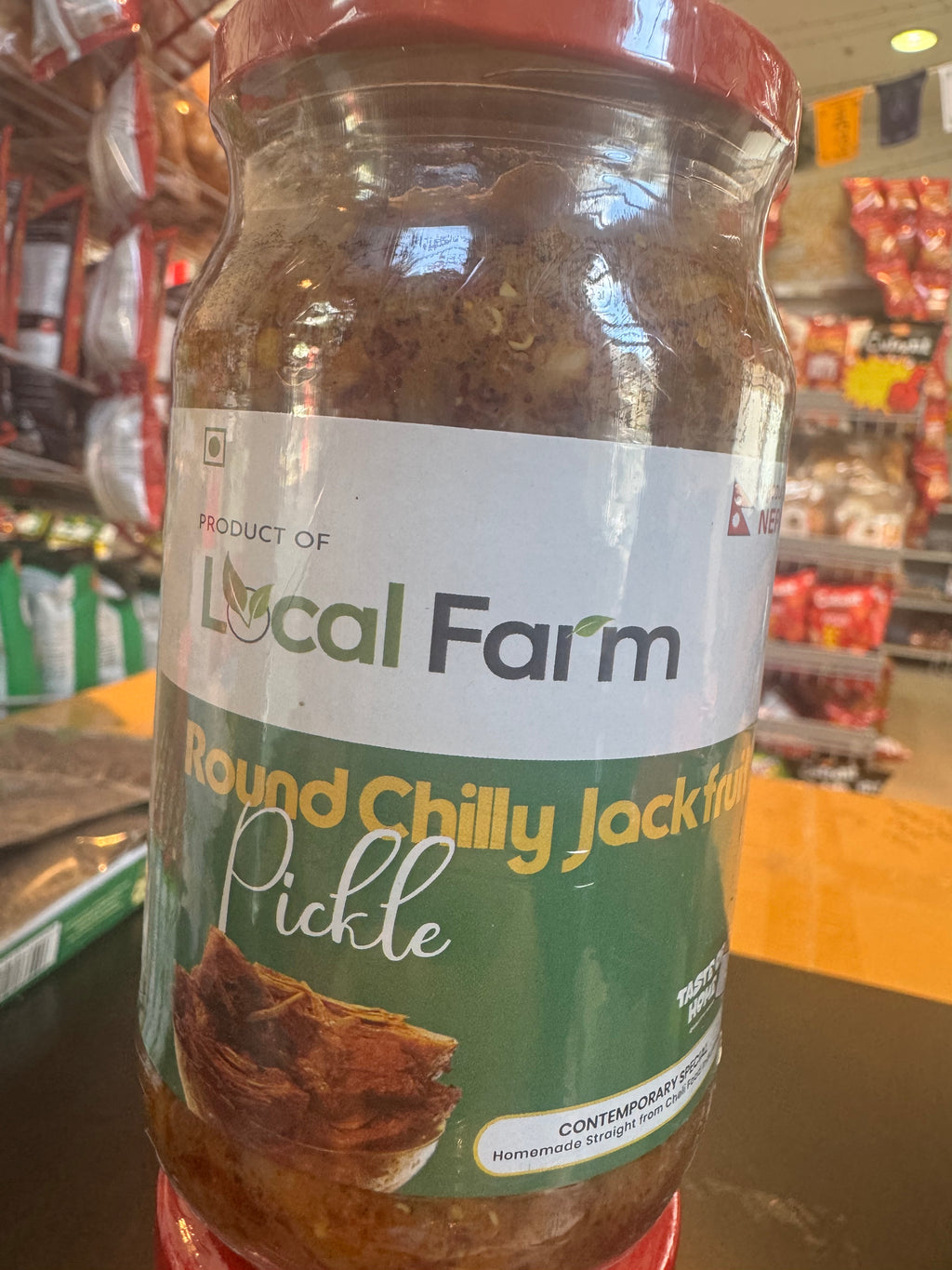 Jackfruit chilly pickle