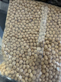 Brown soybeans