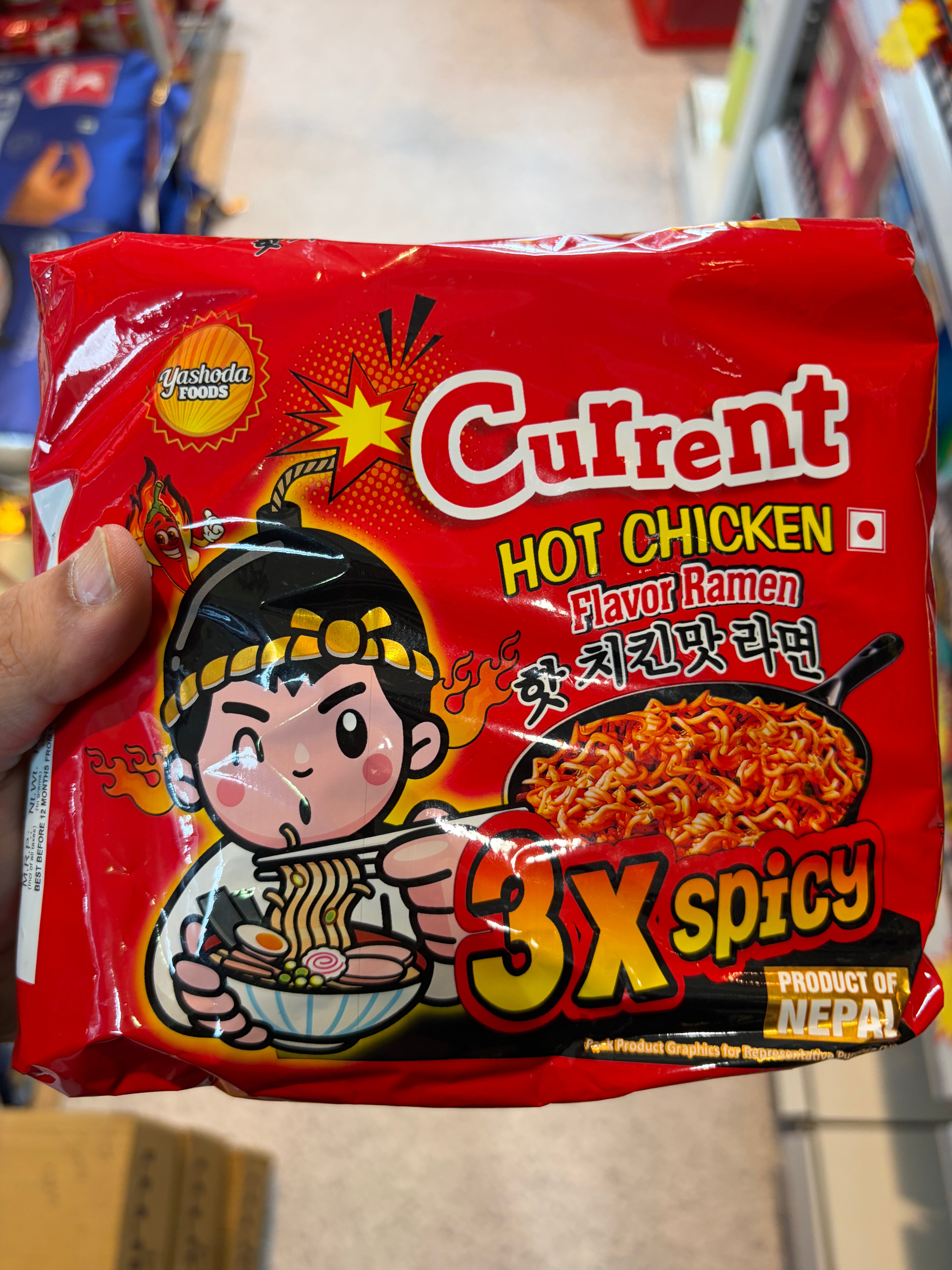 Current 3x Spicy Noodles